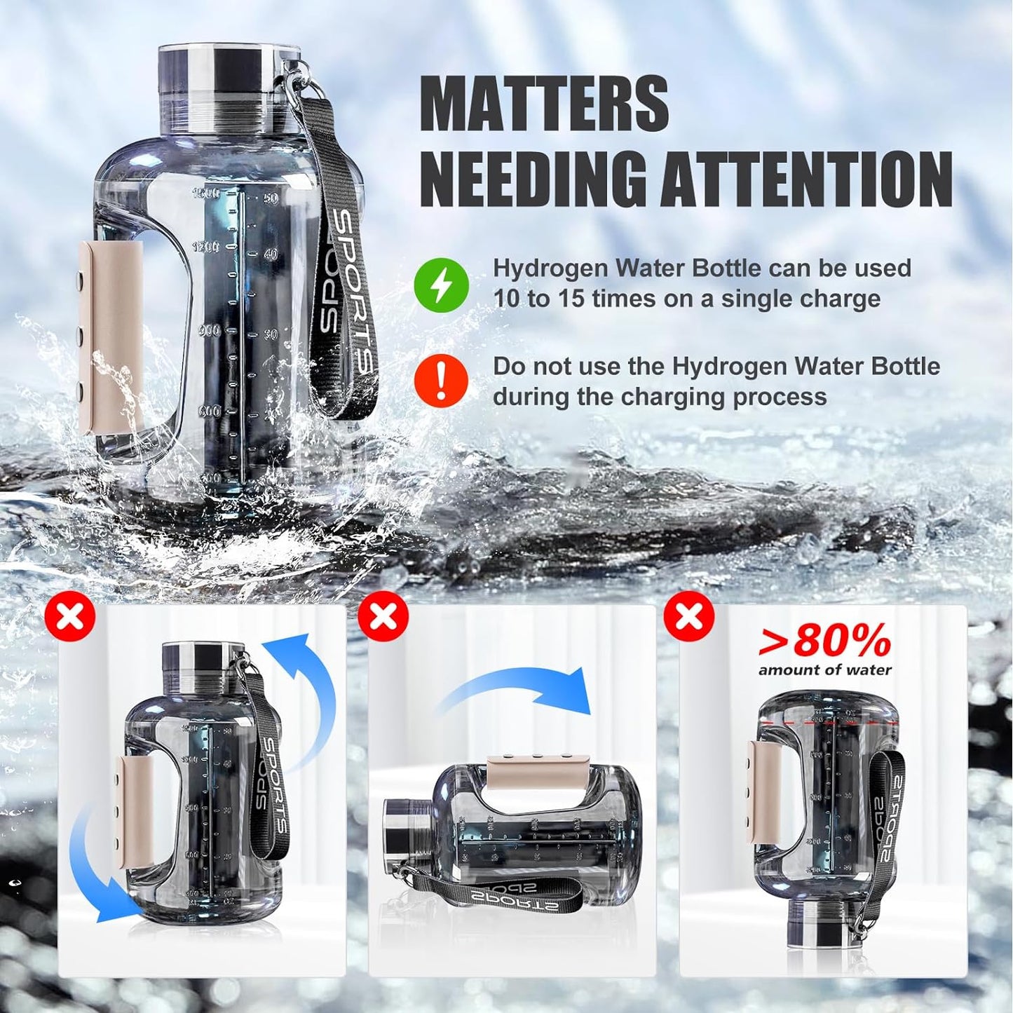 Hydrogen Water Bottle