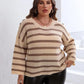 ESTELA - STRIPPED DROP SWEATER