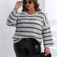 ESTELA - STRIPPED DROP SWEATER