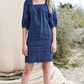 MARI - LINEN BOHO CHIC DRESS