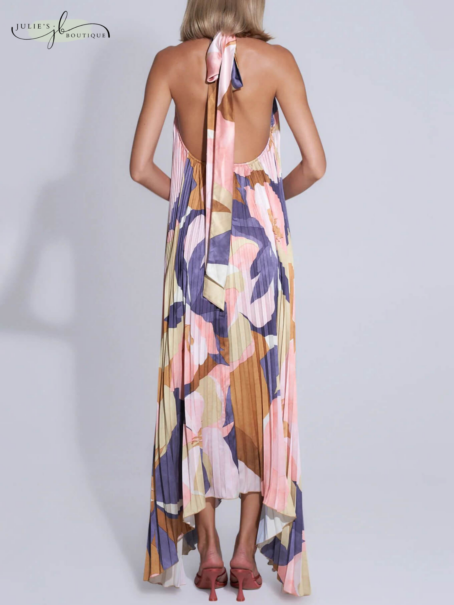 JULIE | MAXI DRESS WITH NECKHOLDER