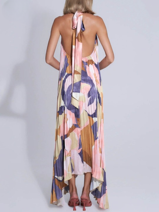 Janella™ Maxi Dress with Neck holder