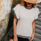 KATE ROUND NECK KNIT TOP