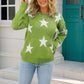 Casual Star Knit Sweater