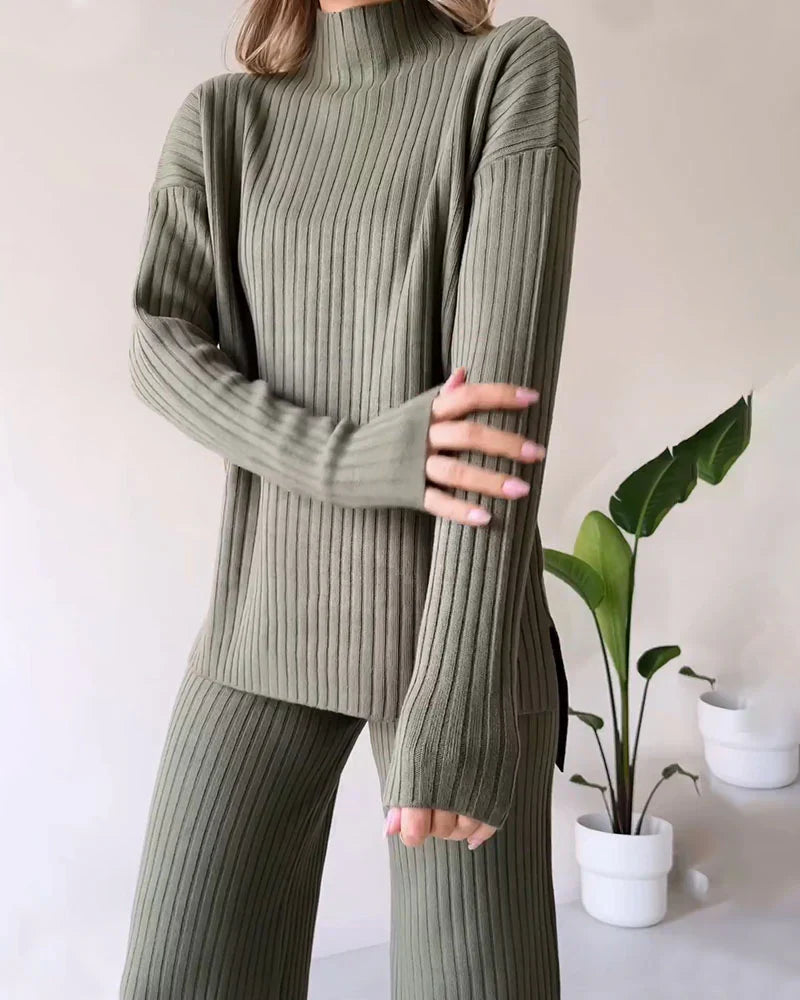 Alicia Cosy Turtleneck Two-Piece Set