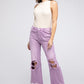 MIA DISTRESSED VINTAGE WIDE LEG PANTS