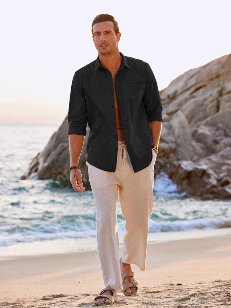 Casual Breathable Linen Shirts (US Only)