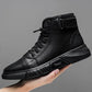 Javon | Black Leather Boots