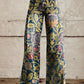 Joanna - Floral Bootcut Trousers