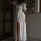 Frenchy  Button Split Long Dress