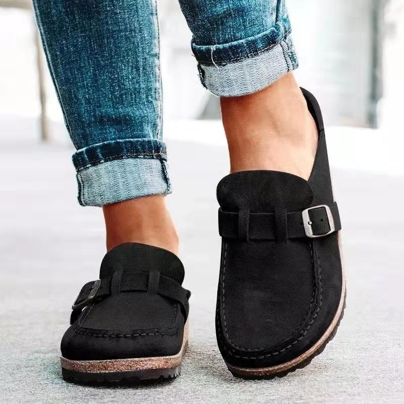 Kristy | Comfy Suede Slippers