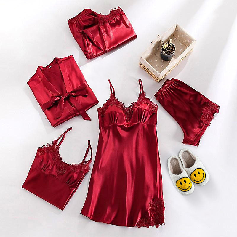 Satin Sleepwear Pajama Set