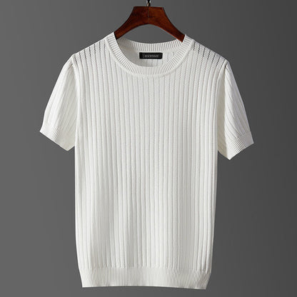 Charles Morrison Casual Knit T-Shirt