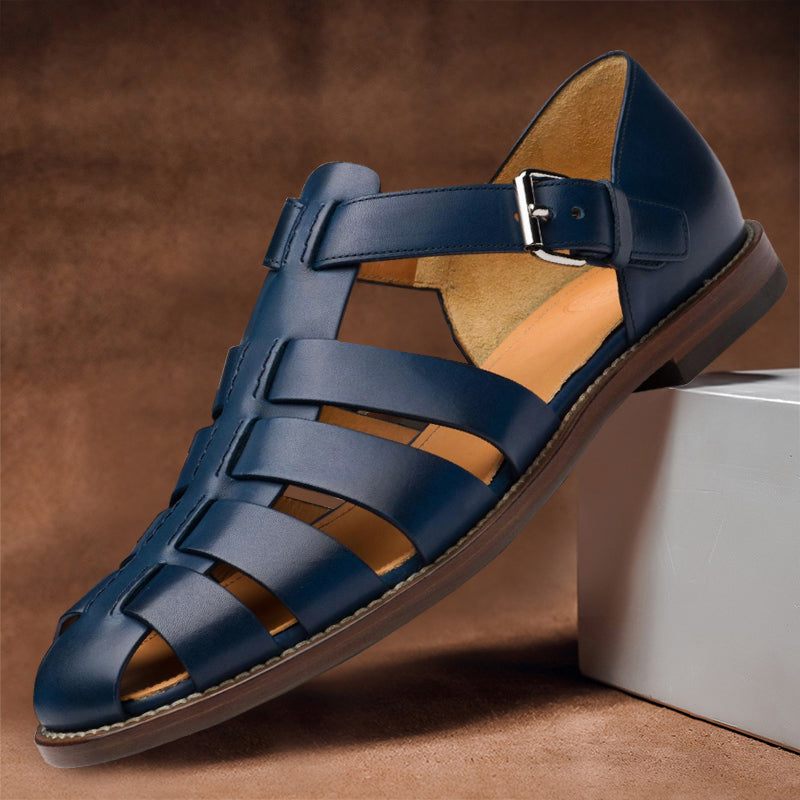 Charles Morrison Leather Fisherman Sandals