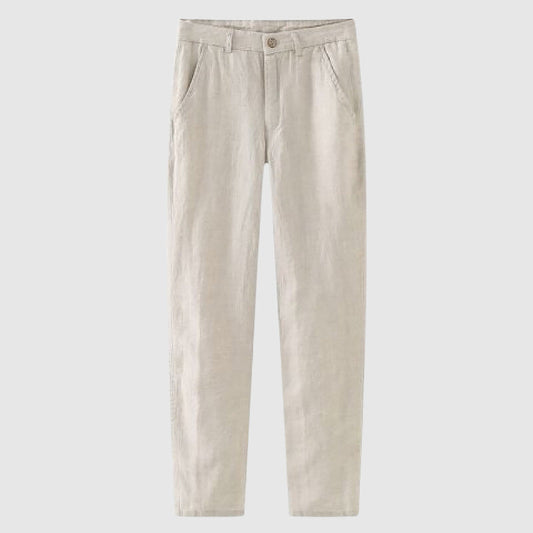 Charles Morrison Mykonos Linen Cotton Trousers