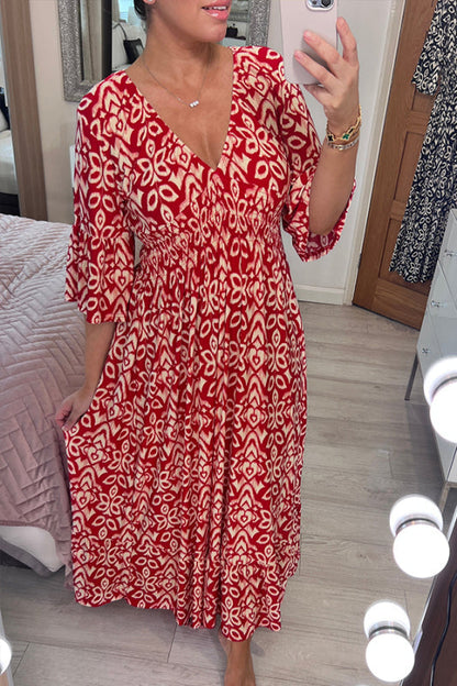 Sophie - Casual Floral Bohemian Dress