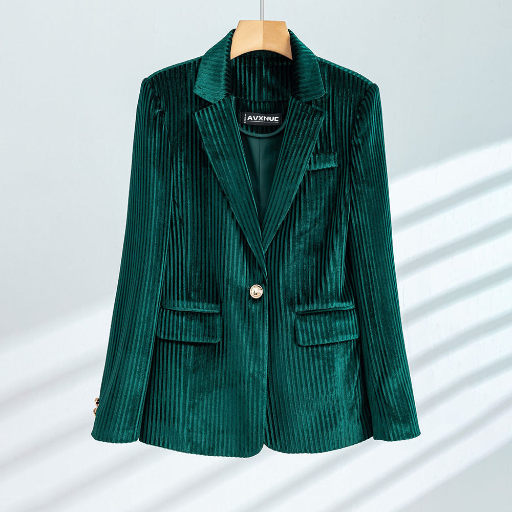 Emie Daly Chic Corduroy Blazer