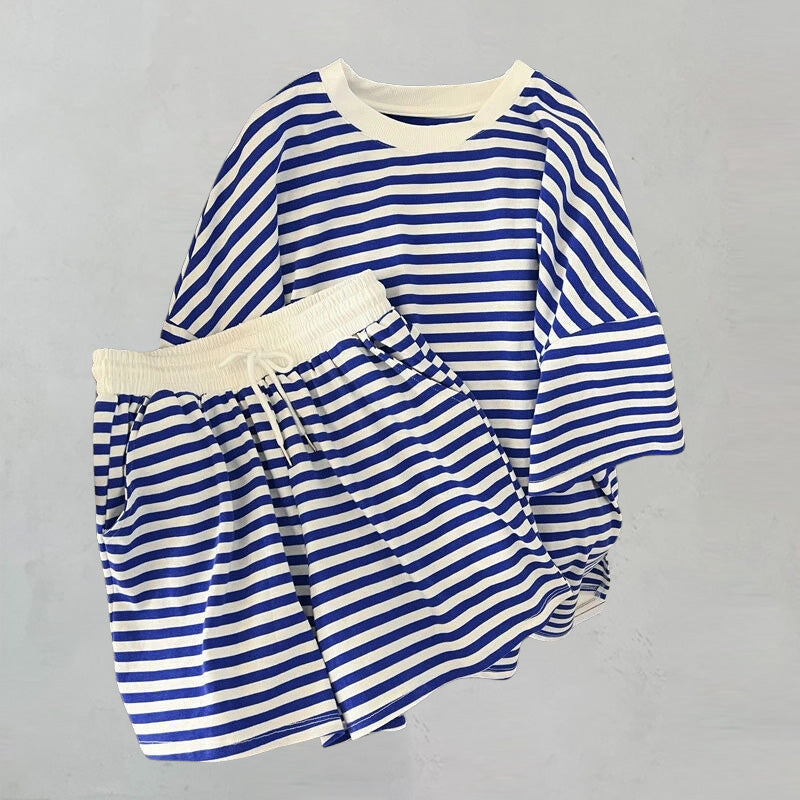 Emie Daly Striped Spring Set