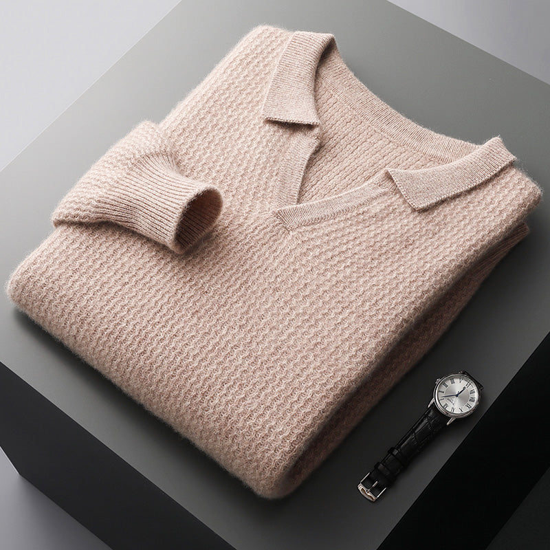 Enzo Premium Cashmere Wool Sweater