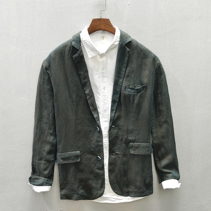 Frank Hardy Linen Blazer