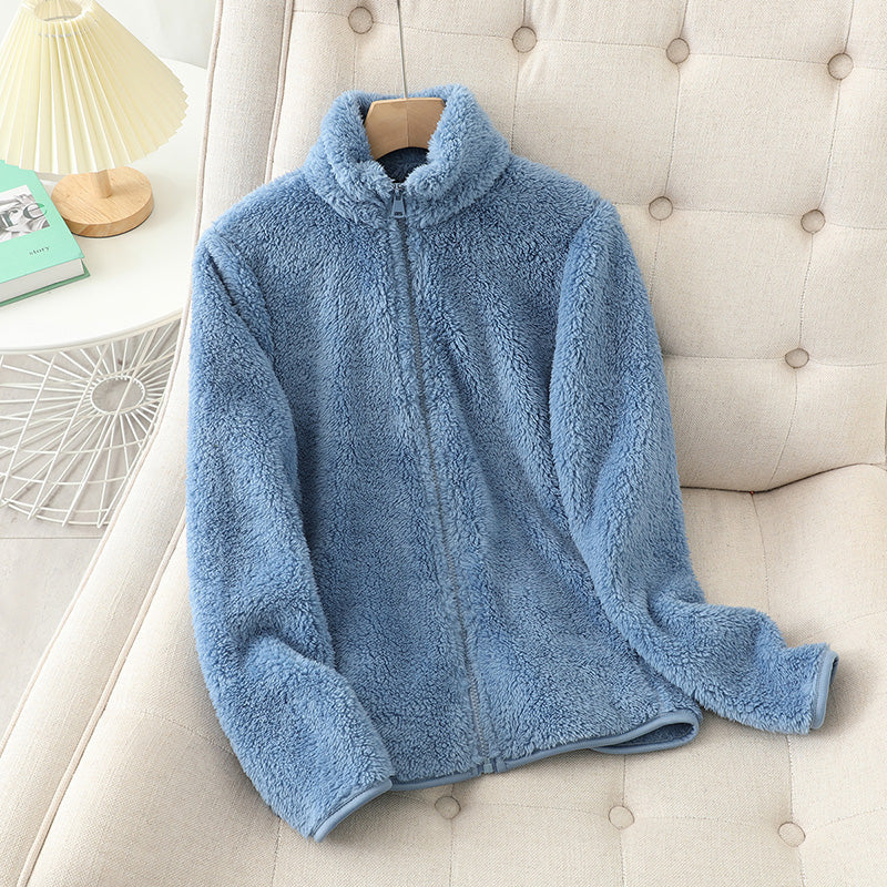 Mia | Cozy Fleece Cardigan