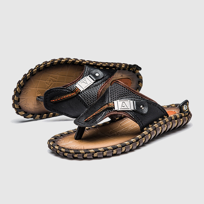 Gladiator Genuine Leather Sandals