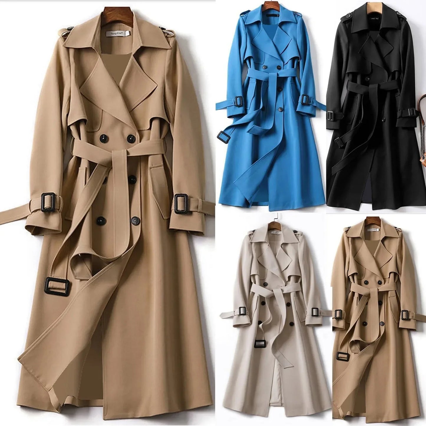 Jane Elegant Trench Coat