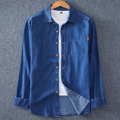 THE ROYAL SAPPHIRE DENIM SHIRT