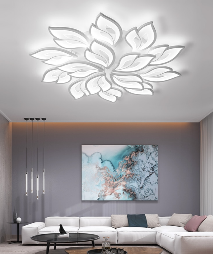 Flower Leaf Chandelier