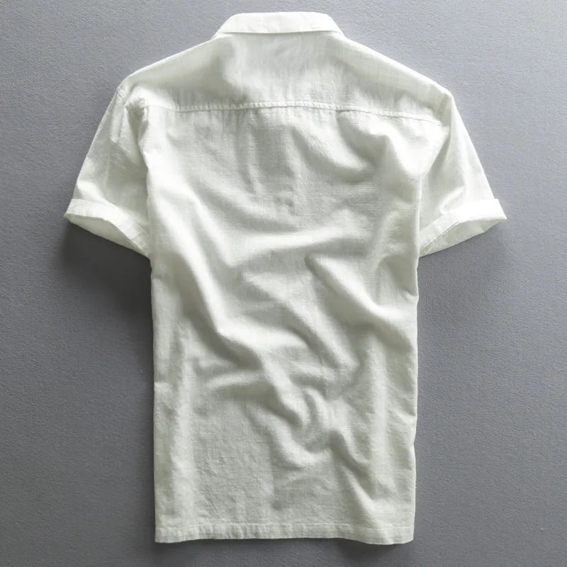 Rafael Cotton & Linen Polo Shirt