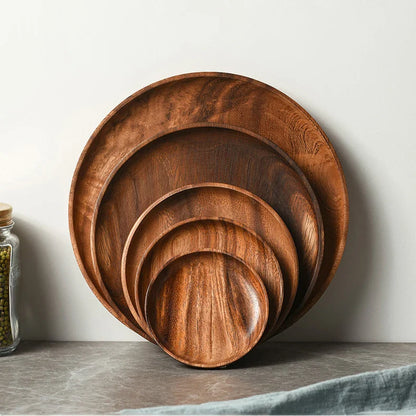 ACACIA WOOD PLATES