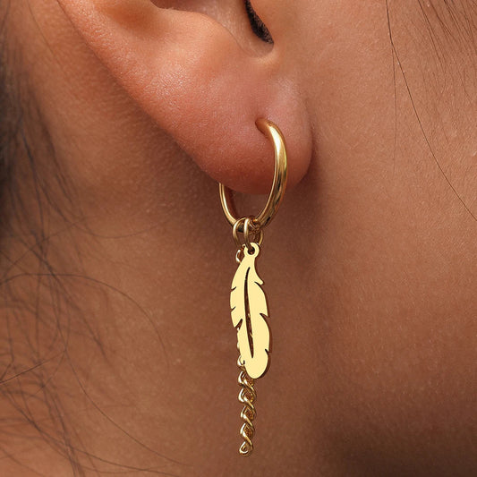 Feather Earrings