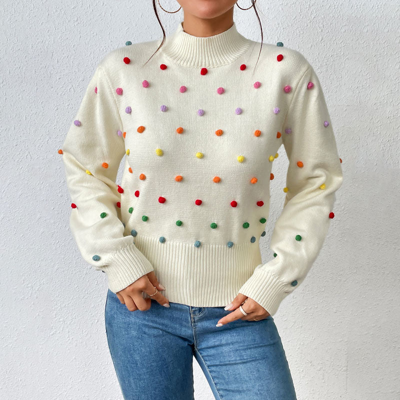 Fashionable Casual Knit Sweater