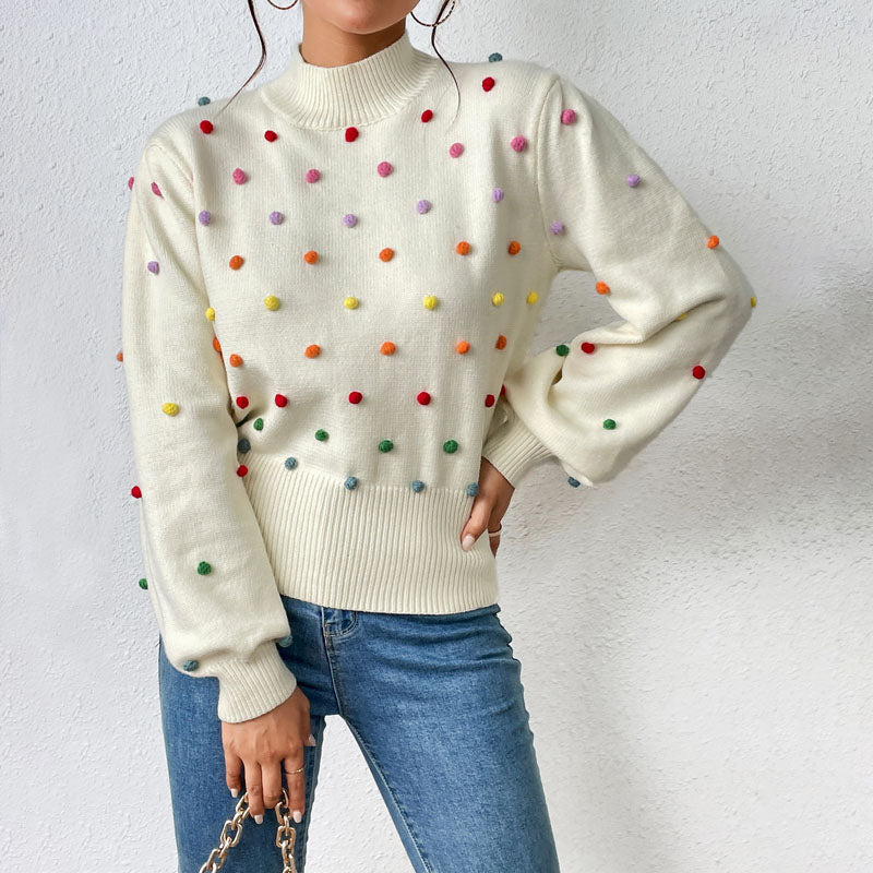 Fashionable Casual Knit Sweater