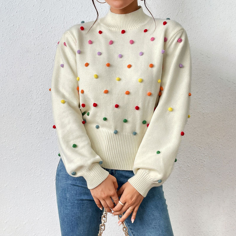 Fashionable Casual Knit Sweater