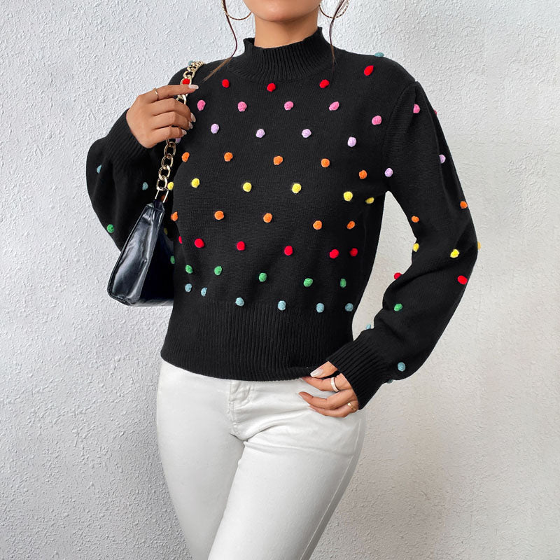 Fashionable Casual Knit Sweater