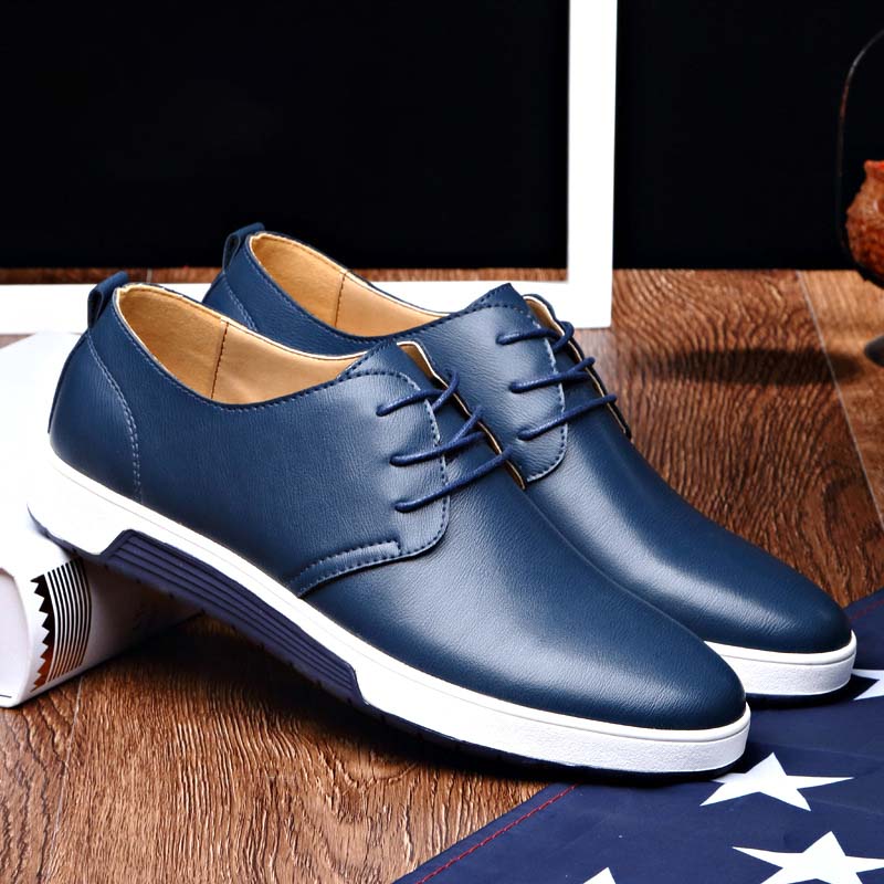 James Leather Oxfords Shoes