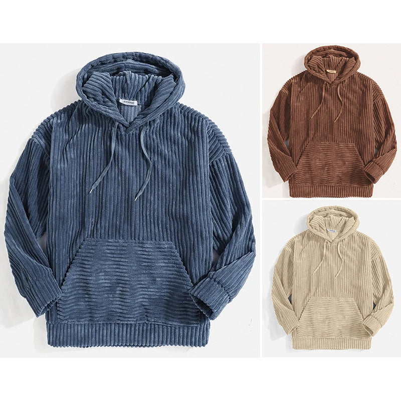 Jason Statement Corduroy Hoodie