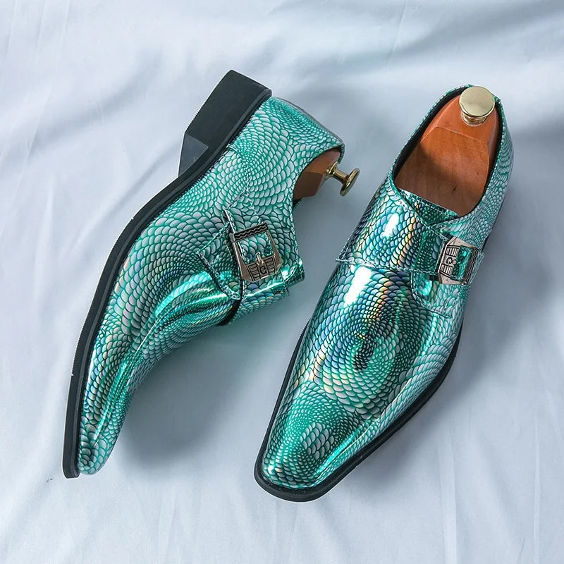 Louis Martin Mystic Serpent Loafers