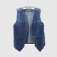 Malin Tassou Modern Denim Vest