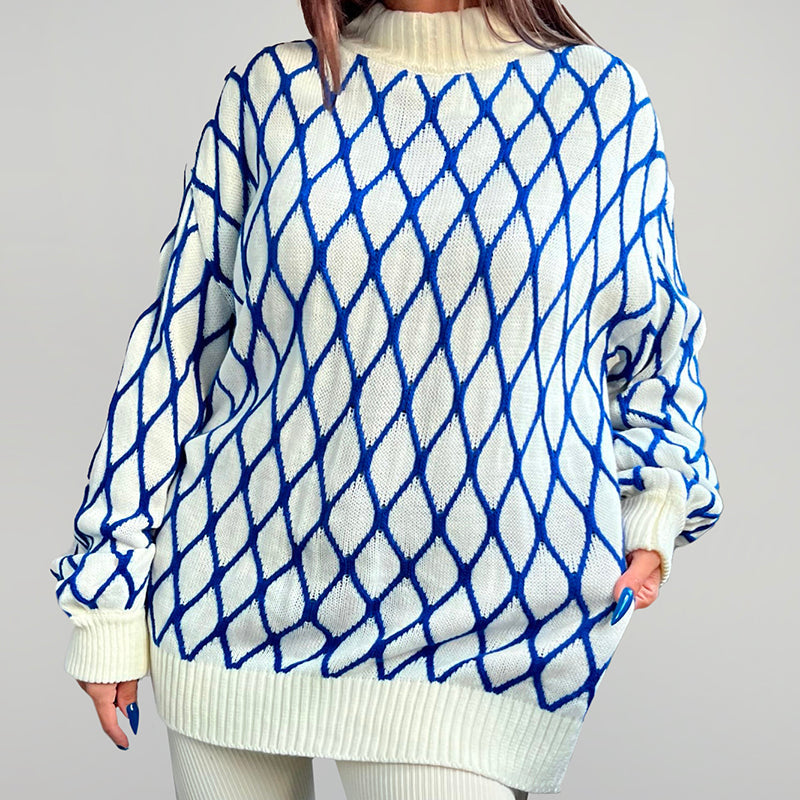 Malin Tassou Retro Oversized Sweater