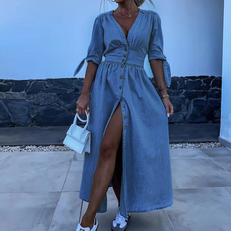 Millie | Denim Dress