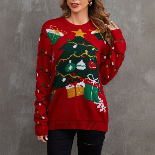 Casual Christmas Knit Sweater