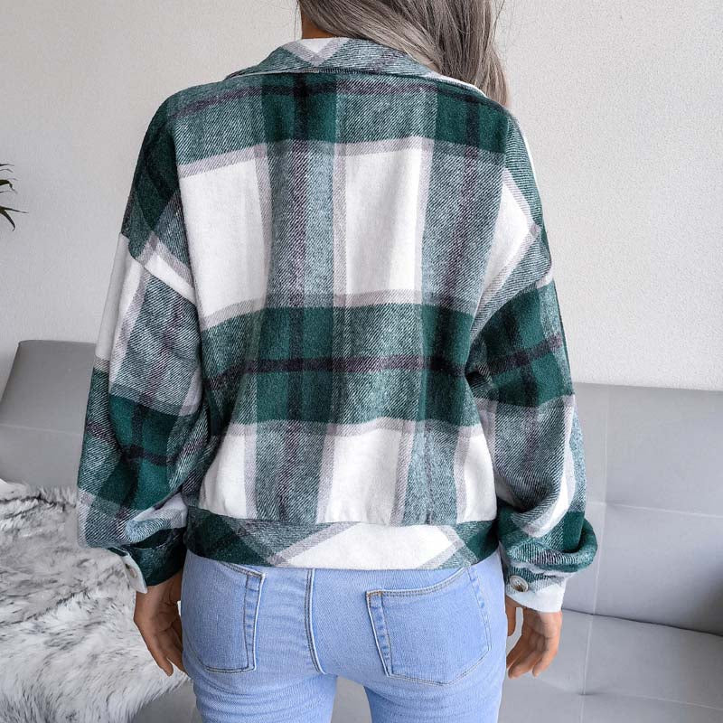 Vintage Plaid Jacket