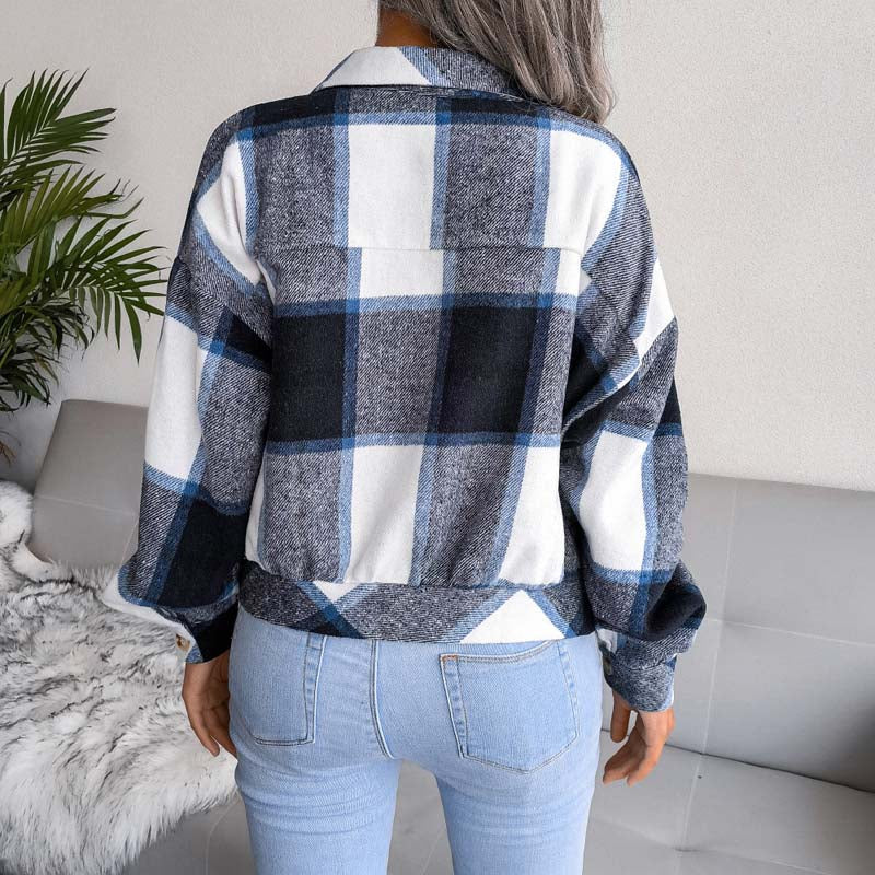 Vintage Plaid Jacket