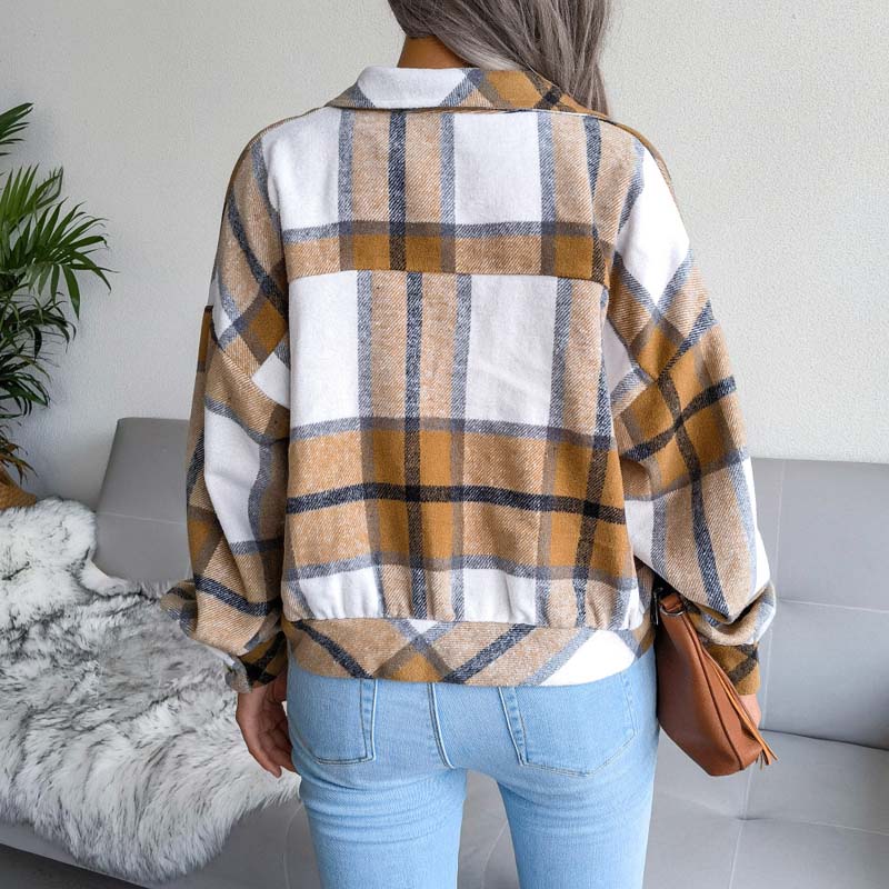 Vintage Plaid Jacket