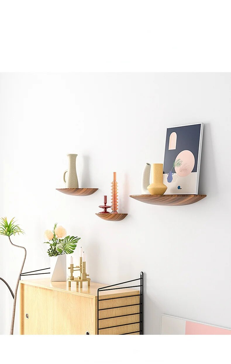 ANSHELM WOODEN SHELVES