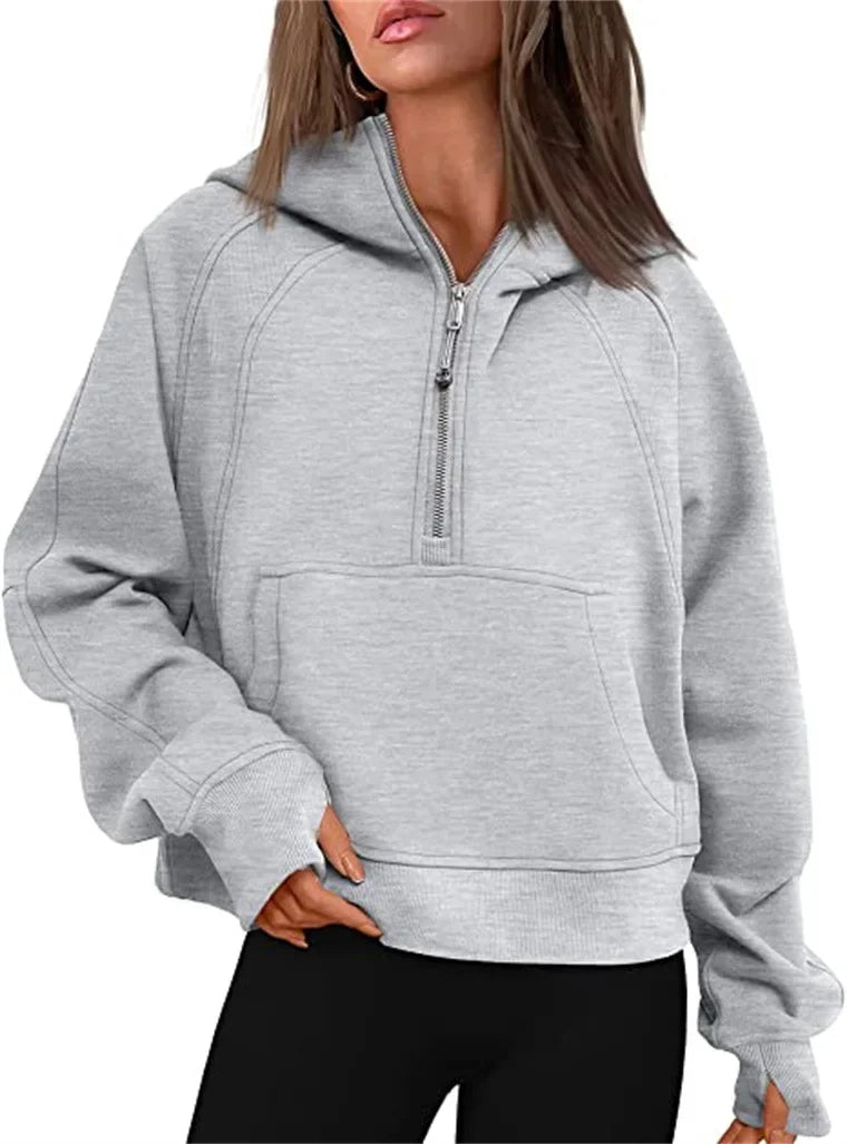 GENEVIE ZIP HOODIE