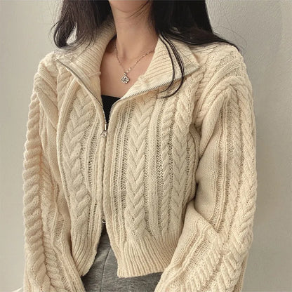 Luella Knitted Zip Sweater