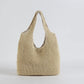 Soft Straw Tote Bag